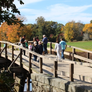 Candid tour photo on North Bridge